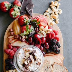 Decadent Dessert Board with Gluten Free Bread