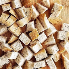 Gluten Free AWG Bread Croutons for Stuffing Recipe