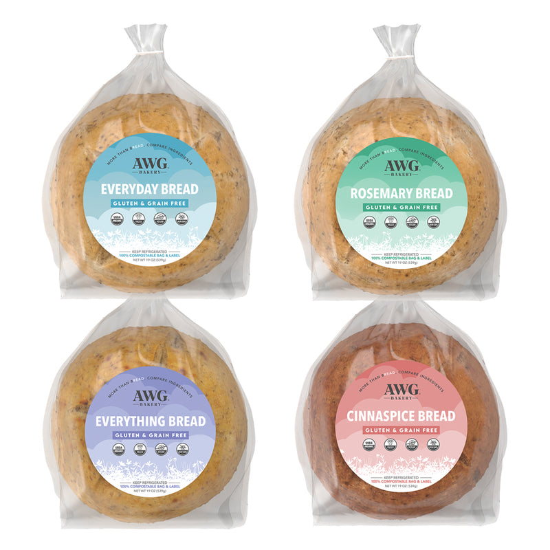 All Flavors Bread 4-Pack