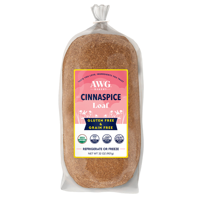 Cinnamon☆☆☆☆☆ Organic Gluten Free, Grain Free Cinnamon Bread 32 oz